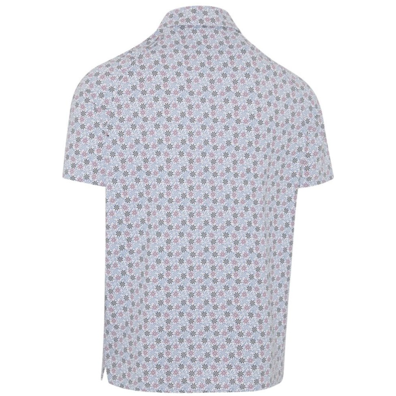 Callaway Making Flowers Out Of Whisky polo – achteraanzicht helderwit