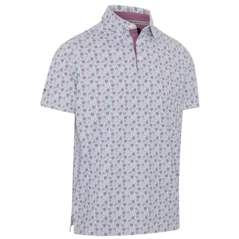 Callaway Making Flowers Out Of Whisky polo – vooraanzicht helderwit