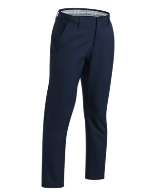 UA Matchplay Boys Pants – Zijaanzicht, Blauw