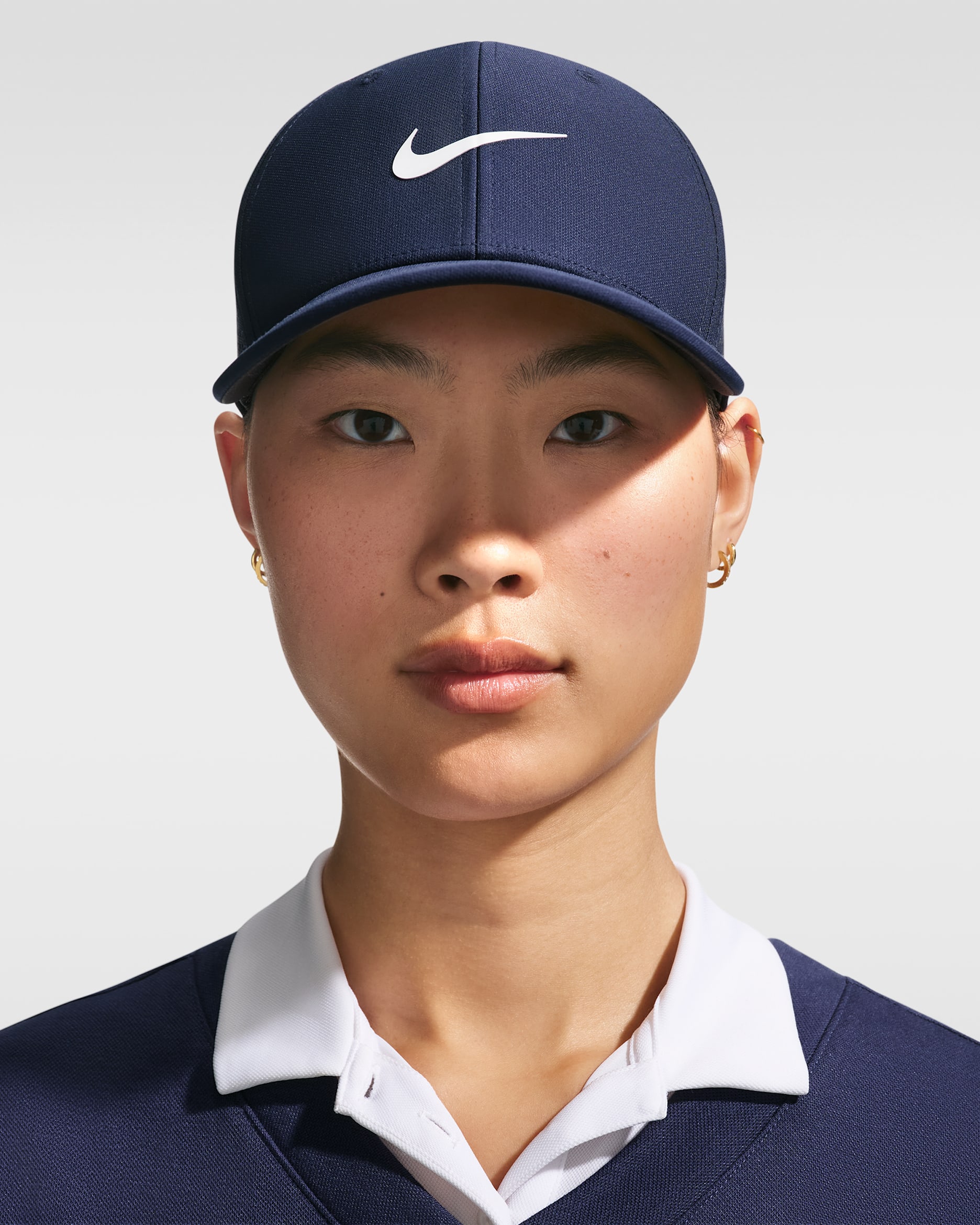 Nike Rise Dri-FIT ADV SwooshFlex Golfpet – College Navy/Anthracite/White