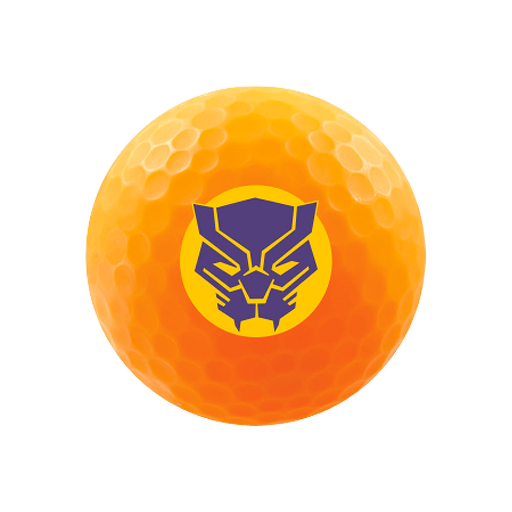 Oranje Black Panther Volvik Vimat golfbal