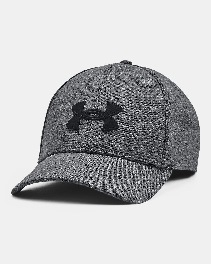 Under Armour Blitzing Low pet — vooraanzicht donkergrijs