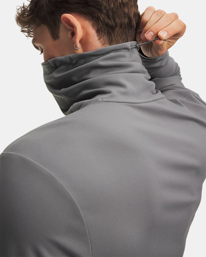 Under Armour Drive Funnel Neck – stofdetail, dubbel geborsteld fleece