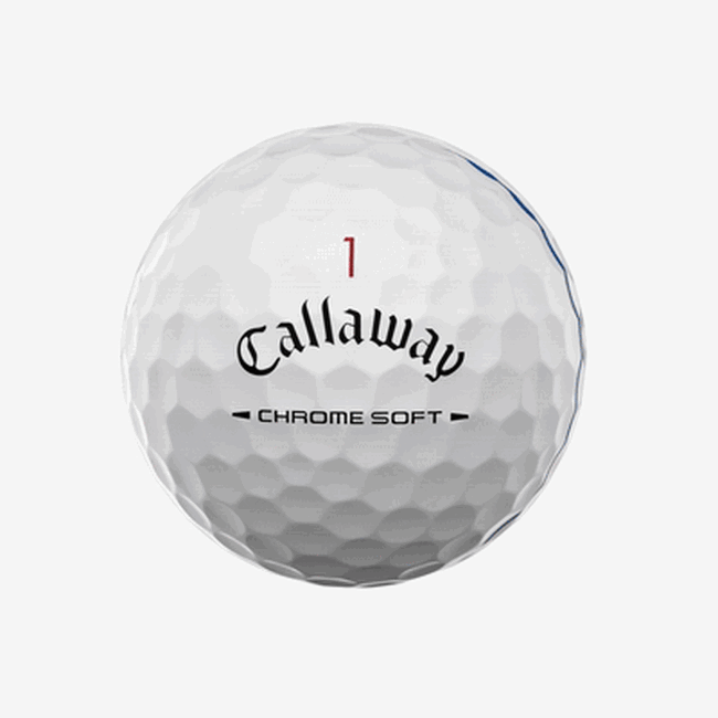 Callaway Chrome Soft 2026 — Tour Fast Mantle technologie animatie