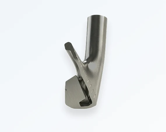 Pocket Cavity Grain Flow Forged constructie in Mizuno Pro M-13 lange ijzers