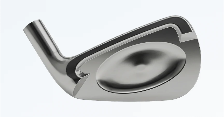 Contour Ellipse Face technologie in Mizuno Pro M-13 ijzers