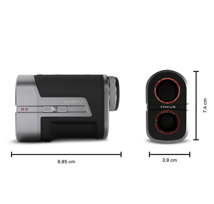 Lichtgewicht en compact ontwerp van de Zoom Focus S2
